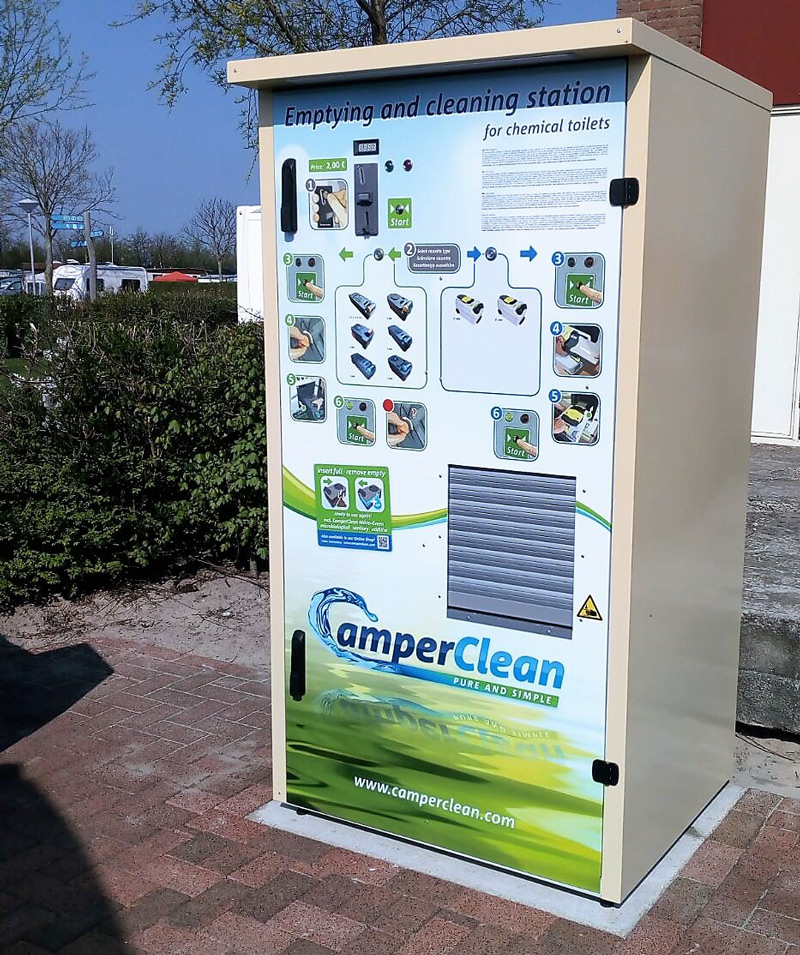 Grauwasserstation von CamperClean