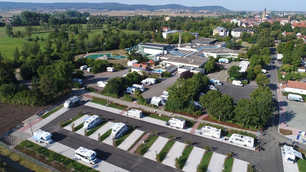 Luftbild FrankenTherme