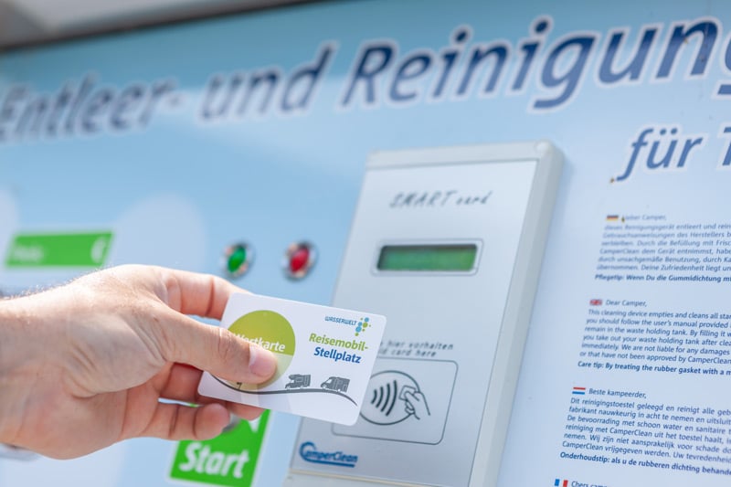 SmartCard Reisemobilstellplatz