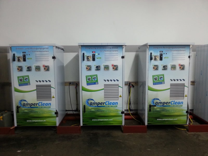 10 Jahre CamperClean Reinigungsstationen