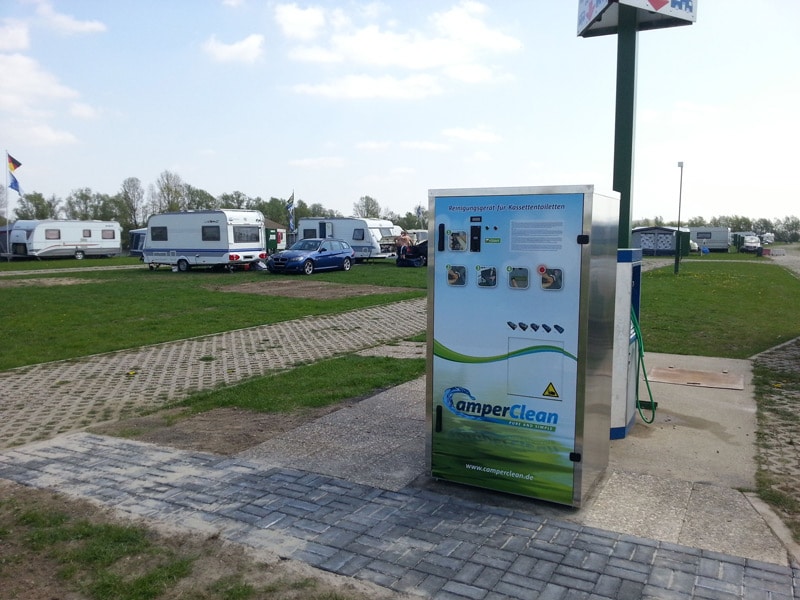 CamperClean Reinigungsstation
