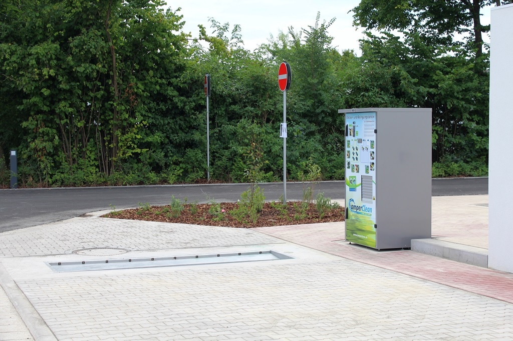 CamperClean Reinigungsstation