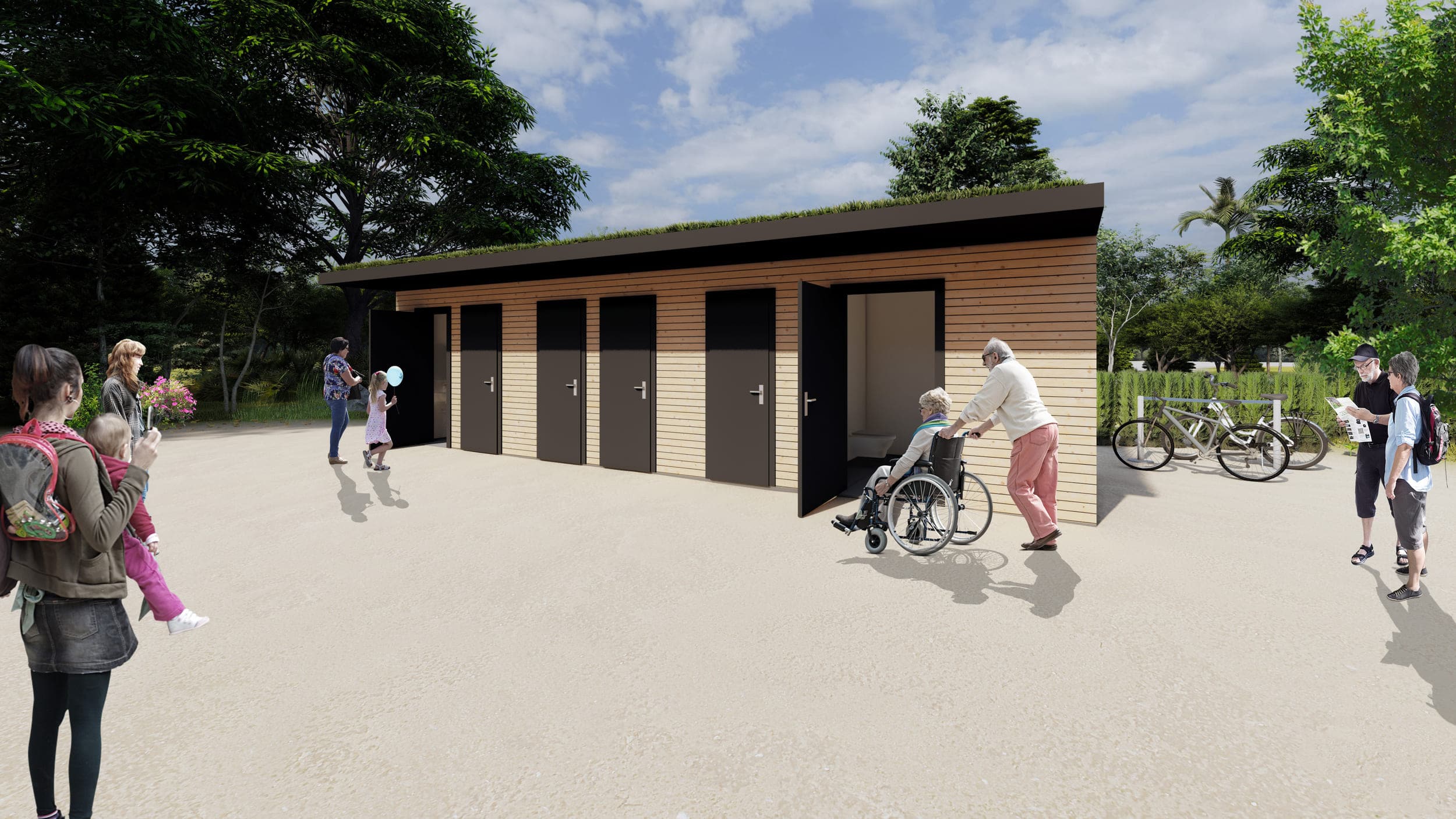 Sanitärmodule, schnell und Individuell